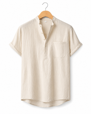 Lazio Linen Henley Shirt