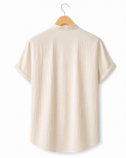Lazio Linen Henley Shirt