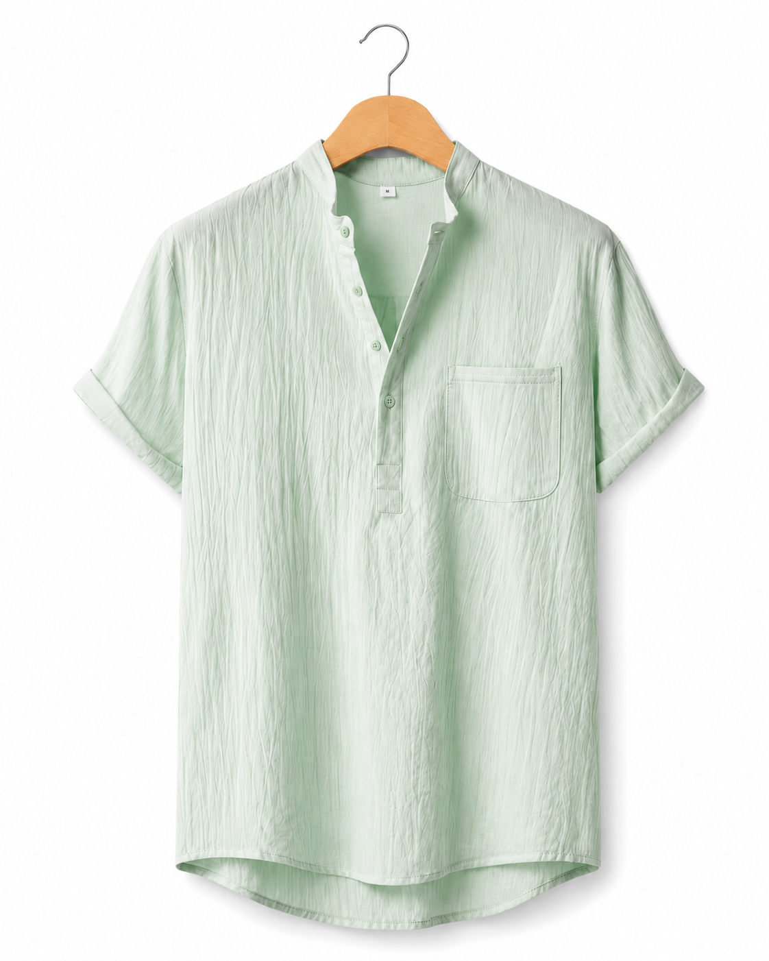 Lazio Linen Henley Shirt