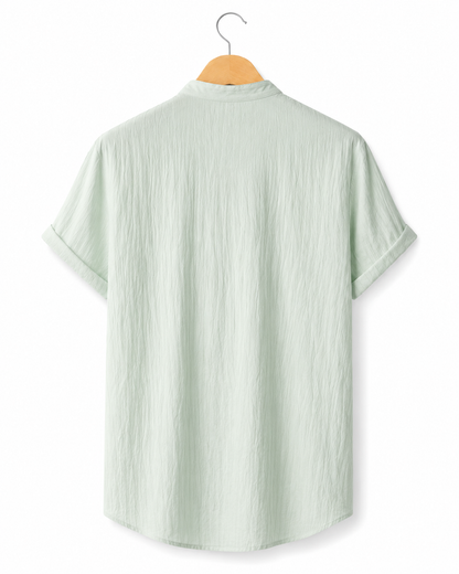Lazio Linen Henley Shirt