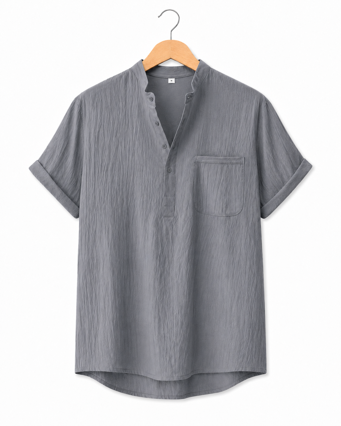 Lazio Linen Henley Shirt