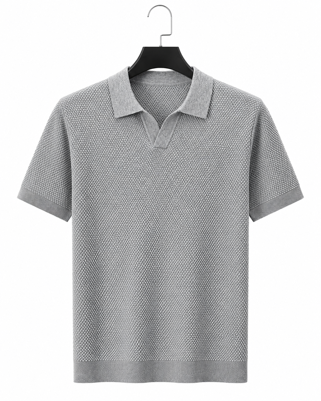 Saint-Tropez Textured Knit Polo