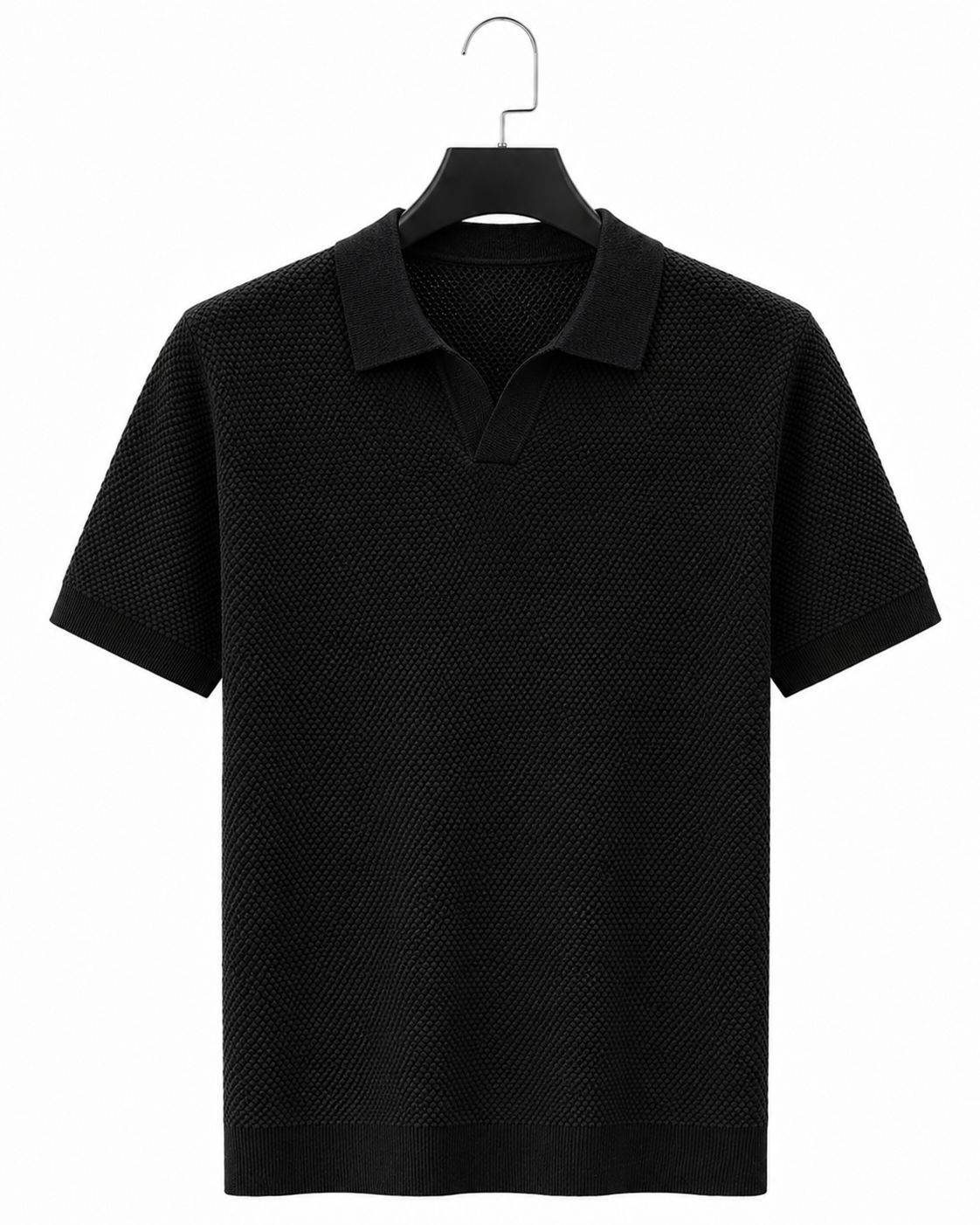 Saint-Tropez Textured Knit Polo