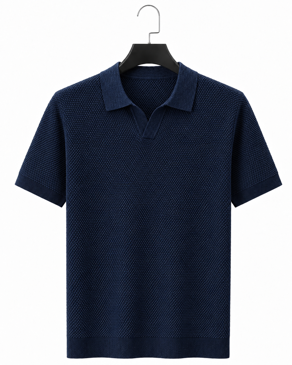 Saint-Tropez Textured Knit Polo