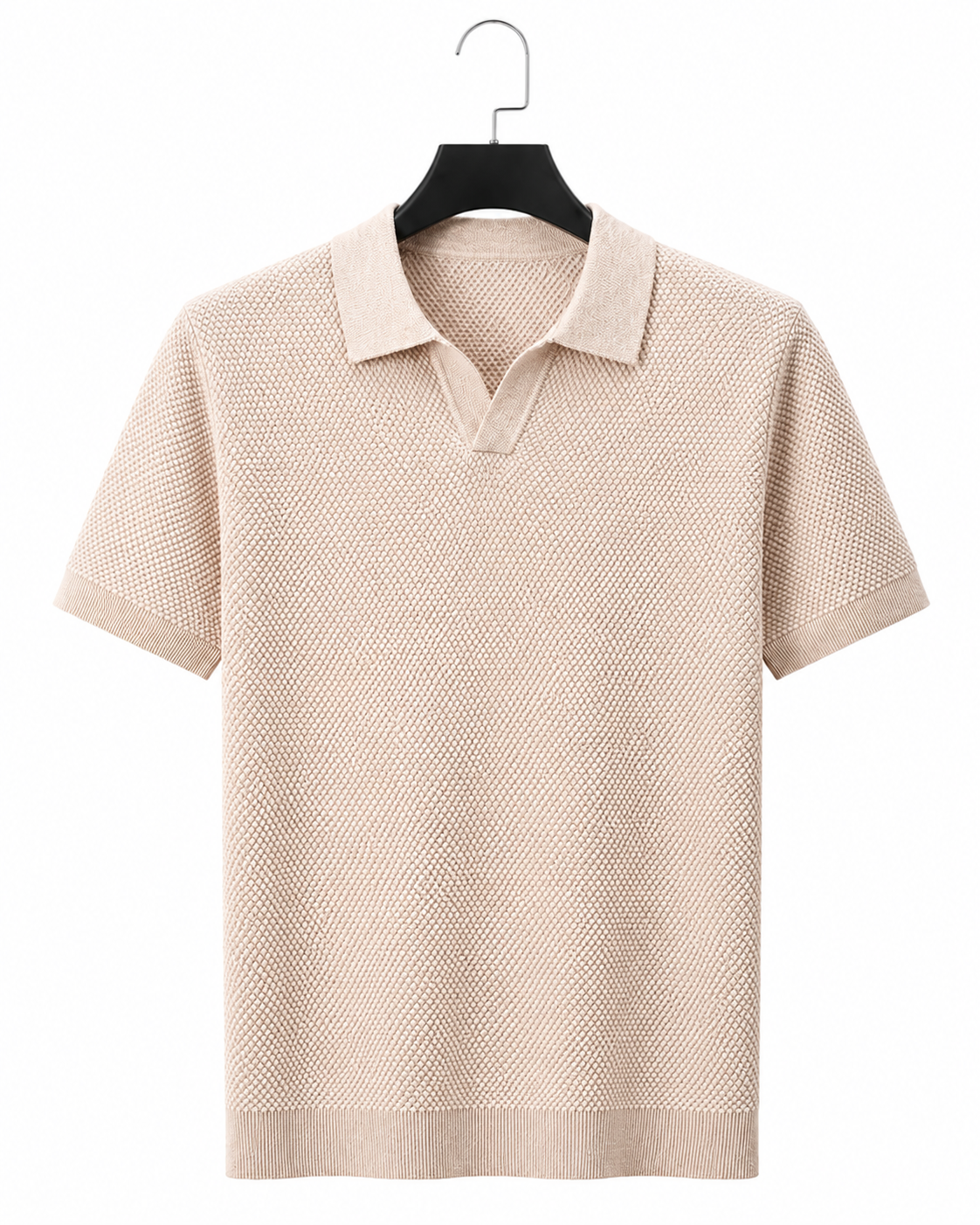 Saint-Tropez Textured Knit Polo