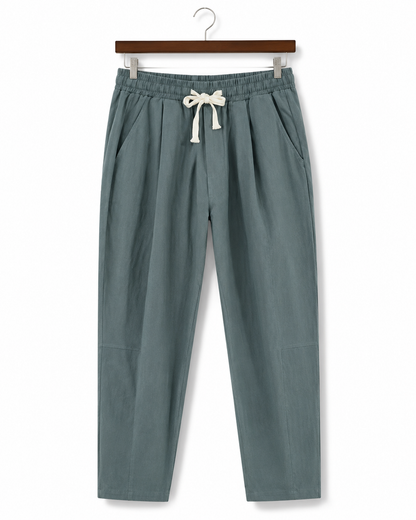 Amalfi Linen Drawstring Pants