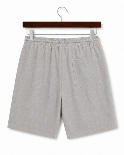 Santorini Resort Linen Shorts