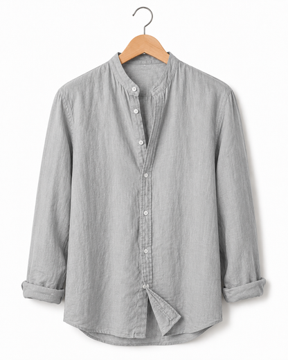 Balestrate Button-Up Linen Shirt