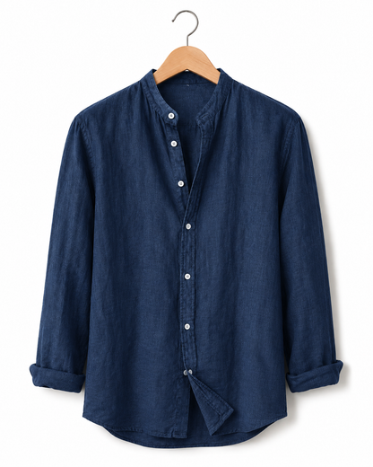 Balestrate Button-Up Linen Shirt