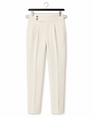 Napoli High-Waisted Suit Pants