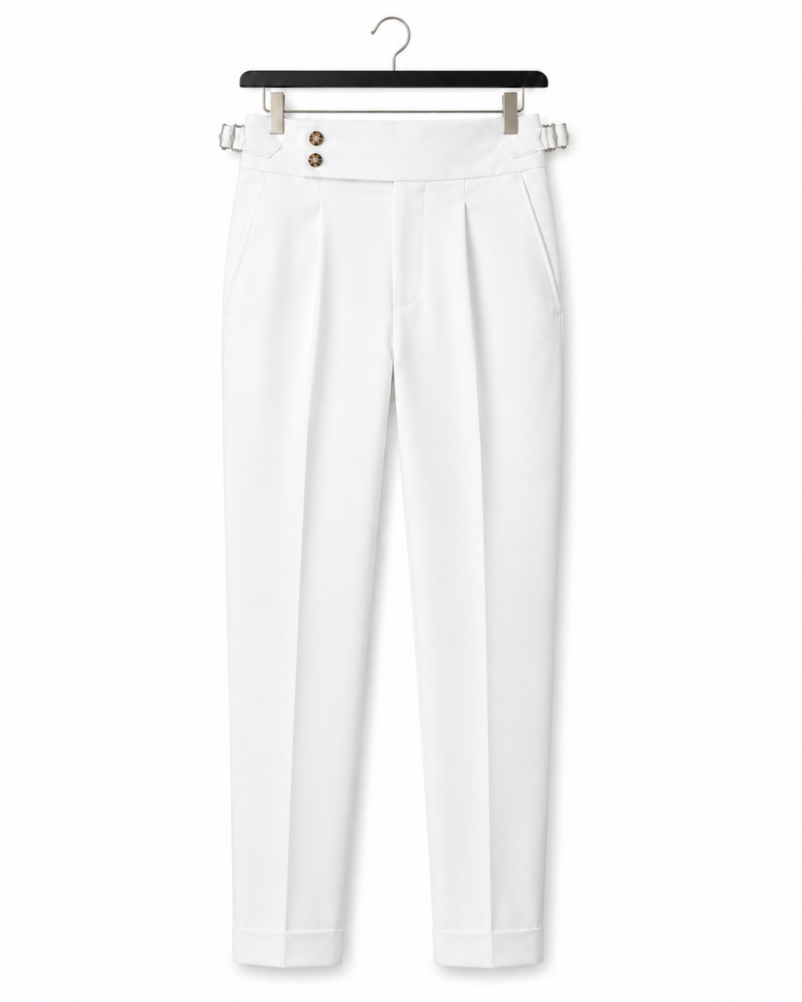 Napoli High-Waisted Suit Pants