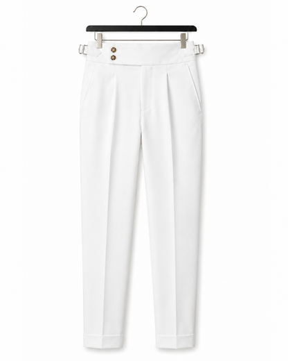 Napoli High-Waisted Suit Pants