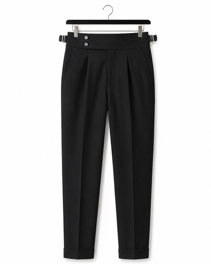 Napoli High-Waisted Suit Pants