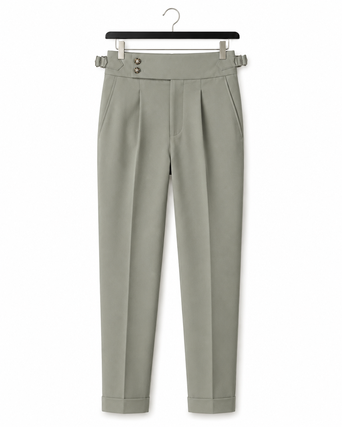 Napoli High-Waisted Suit Pants