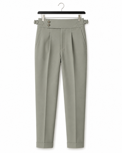 Napoli High-Waisted Suit Pants
