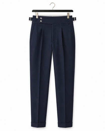 Napoli High-Waisted Suit Pants