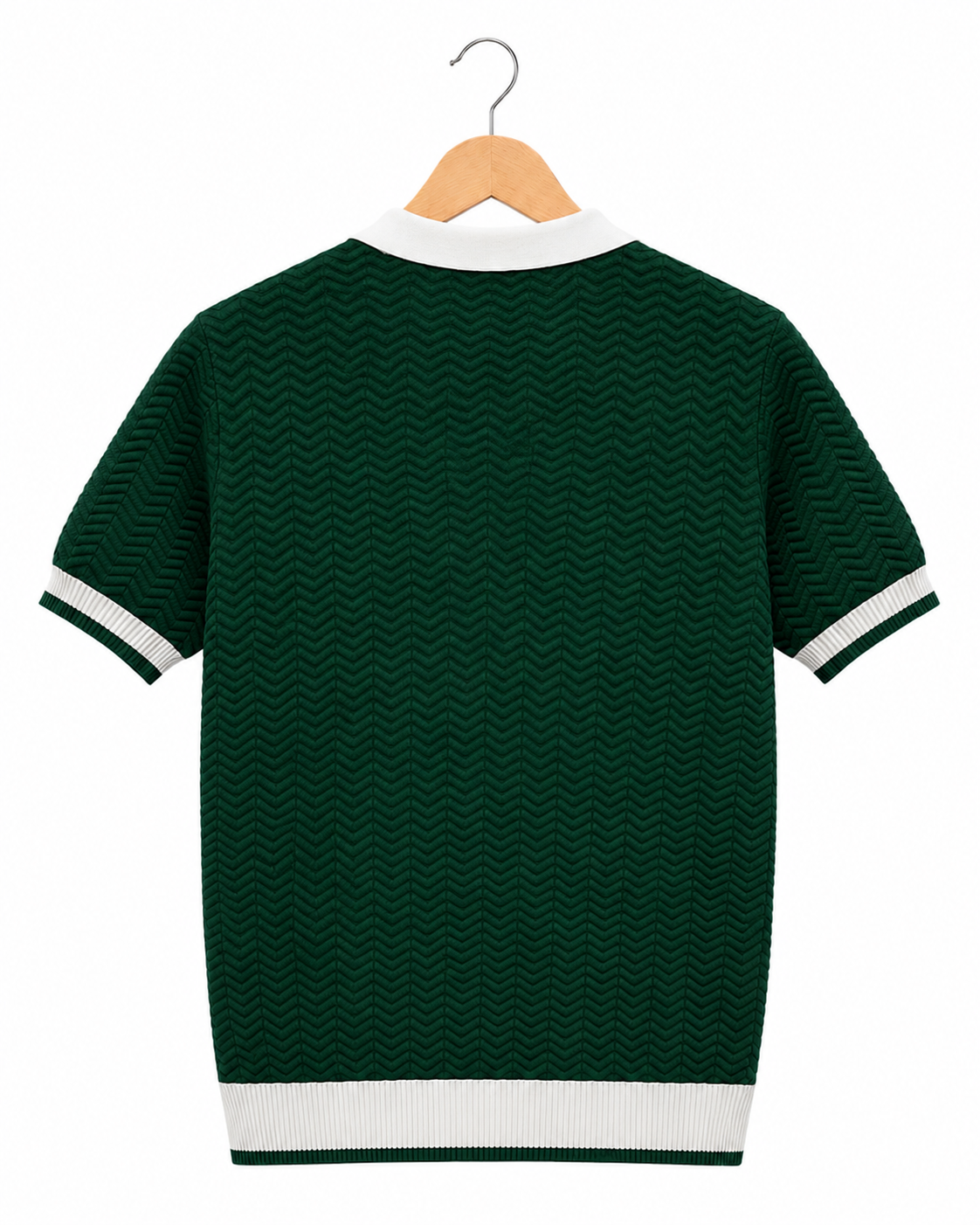 Portofino Wave-Knit Polo